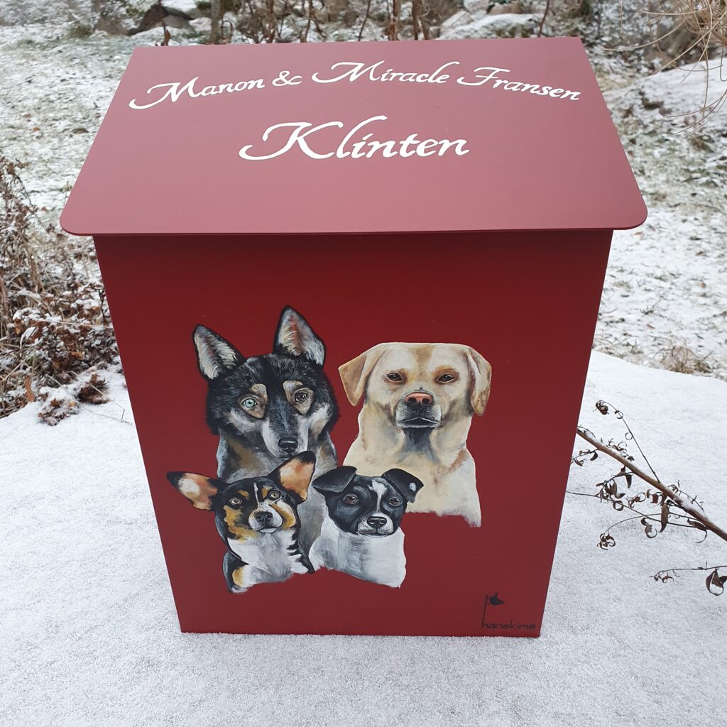 Kreativ gestalteter Briefkasten